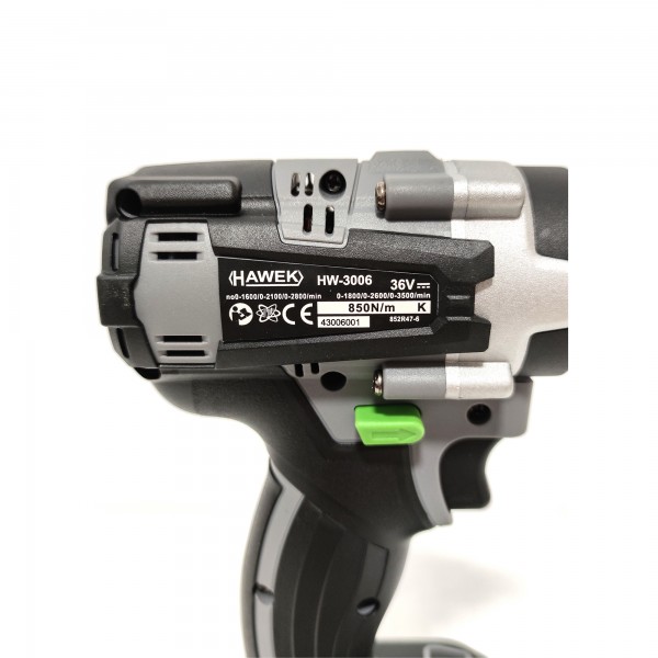 Masine de insurubat cu impact 2 in 1 , Model nou , Brushless , Havek , 36 V , 5 Ah , Tubulara 19 mm inclusa