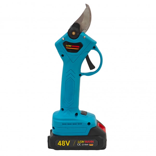 Foarfeca pe acumulator, LEIH-MANN , 2 acumulatori 48 V, incarcator, Brushless