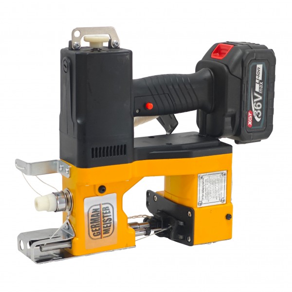 Mașină Profesională de Cusut și Sigilat Saci, cu acumulator, GK9-230, 210W, 2700 Cusături/Minut, Tăiere Automată Fir, pentru Saci din Rafie, Hârtie și Plastic