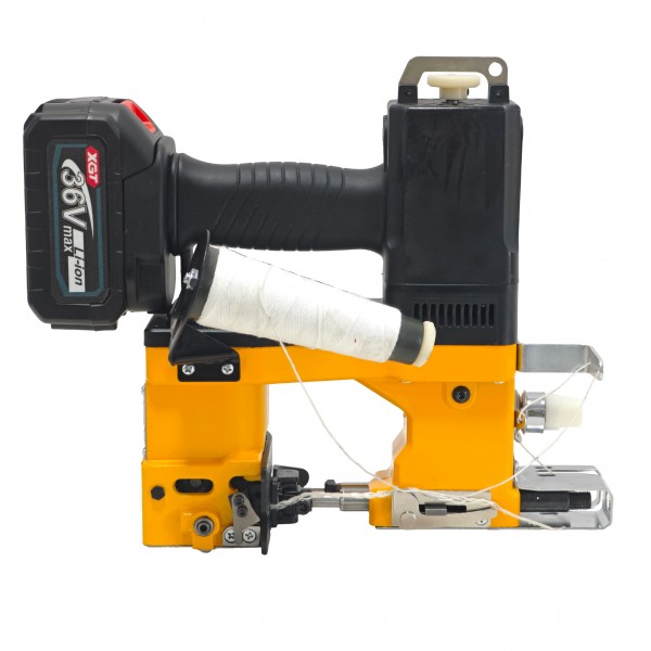Mașină Profesională de Cusut și Sigilat Saci, cu acumulator, GK9-230, 210W, 2700 Cusături/Minut, Tăiere Automată Fir, pentru Saci din Rafie, Hârtie și Plastic