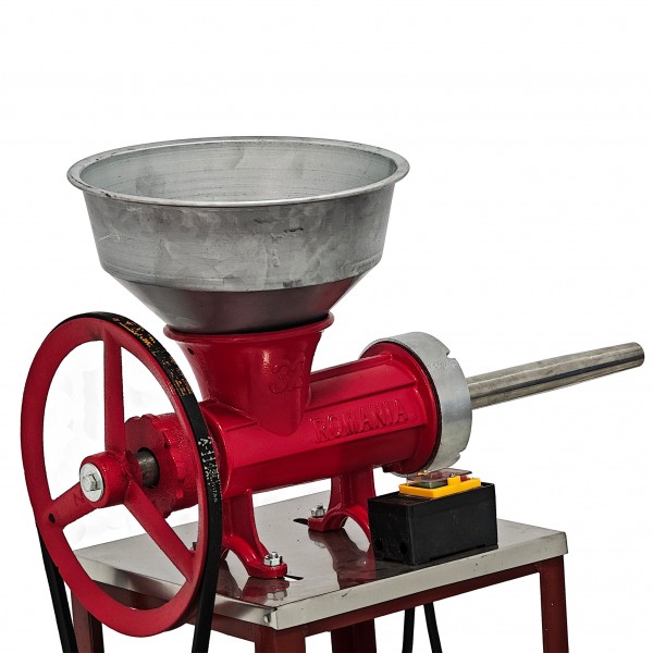 Masina de tocat carne profesionala, German Meister, 1,2 kw, 1400 rpm , nr 32 , palnie inox