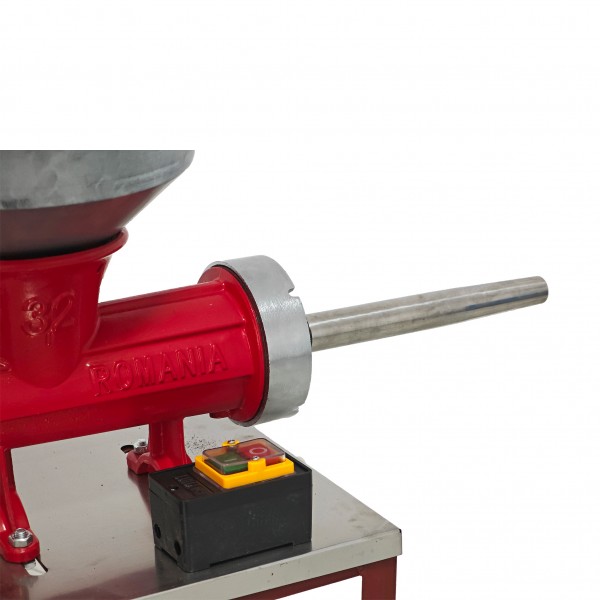Masina de tocat carne profesionala, German Meister, 1,2 kw, 1400 rpm , nr 32 , palnie inox