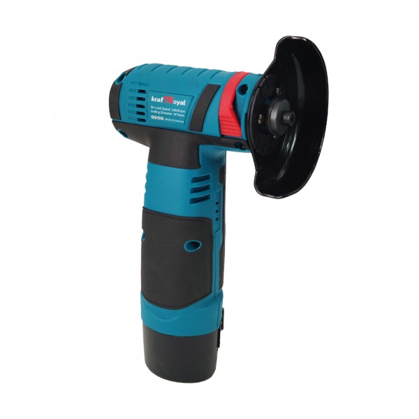 Mini polizor unghiular , KraftRoyal , disc 76 mm , 18.500 rpm , 2 acumulatori