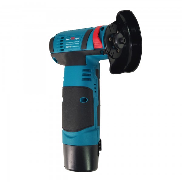 Mini polizor unghiular , KraftRoyal , disc 76 mm , 18.500 rpm , 2 acumulatori