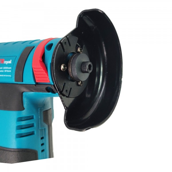 Mini polizor unghiular , KraftRoyal , disc 76 mm , 18.500 rpm , 2 acumulatori