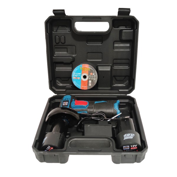 Mini polizor unghiular , German Meister , Model nou , 2 acumulatori 12 V , 1.5 Ah Lithium-ion