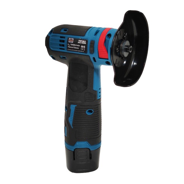 Mini polizor unghiular , German Meister , Model nou , 2 acumulatori 12 V , 1.5 Ah Lithium-ion