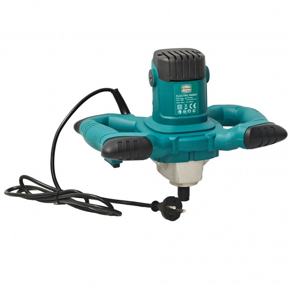 Malaxor Electric Profesional German Meister 2200 W, M14, 0-800 RPM, Paletă 120 mm, pentru Adeziv, Glet, Mortar, Șapă și Vopsea