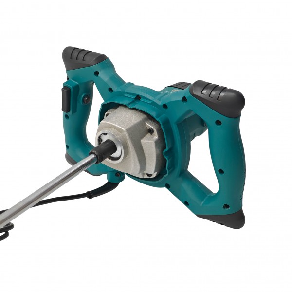 Malaxor Electric Profesional German Meister 2200 W, M14, 0-800 RPM, Paletă 120 mm, pentru Adeziv, Glet, Mortar, Șapă și Vopsea
