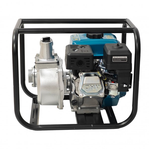 Motopompă pe benzină German Meister 7.5 HP, 2" (50 mm), debit 50 m³/h, înălțime refulare 36 m, motor 170F, pompă pentru apă curată