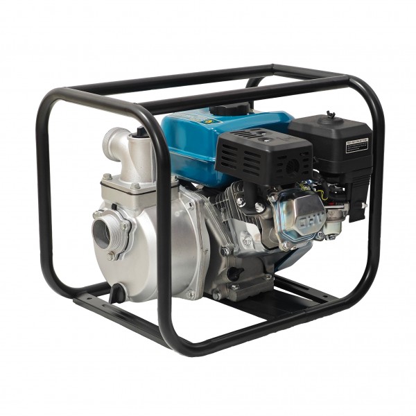 Motopompă pe benzină German Meister 7.5 HP, 2" (50 mm), debit 50 m³/h, înălțime refulare 36 m, motor 170F, pompă pentru apă curată