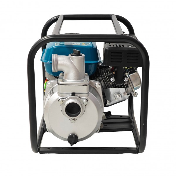 Motopompă pe benzină German Meister 7.5 HP, 2" (50 mm), debit 50 m³/h, înălțime refulare 36 m, motor 170F, pompă pentru apă curată