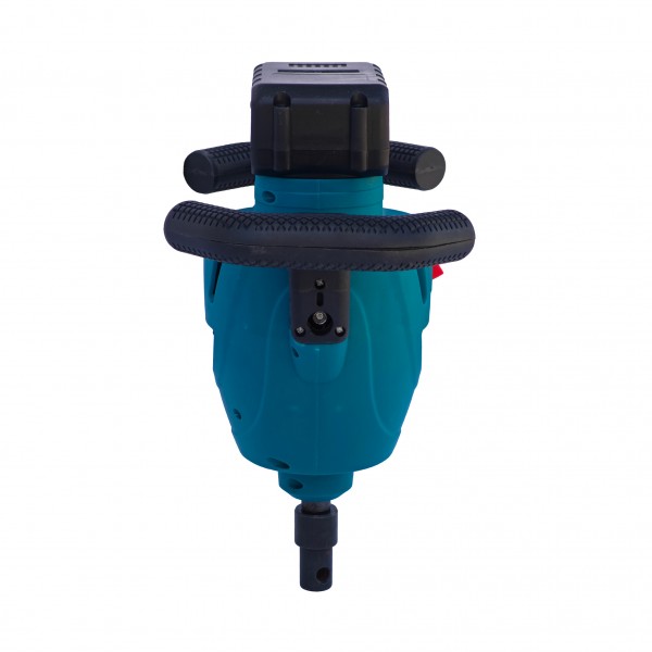 Motoburghiu și Mixer Electric 2 în 1 German Meister 21V, 500W, 2200 RPM, Acumulator XGT 88V 10Ah, Burghiu pentru Pământ și Paletă de Amestecare Incluse