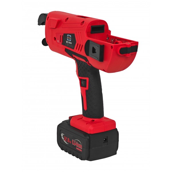 Masina electrica de legat fier-beton 12.8V 4400mAh, 8-34 mm,225 legaturi/rola + 2 role incarcatoare