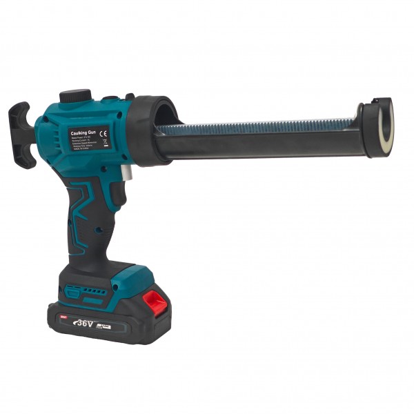 Aparat Electric pentru Silicon și Adezivi German Meister 36V, Acumulator Li-Ion, Presiune 250 Kg, LED Profesional, Cartușe 300 ml