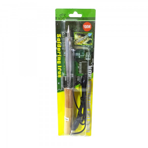 Pistol de lipit electric, maner lemn, 100 W, Letcon