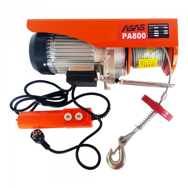 Scripete / Palan / Macara electrica , putere 1450 W , Capacitate ridicare 800 Kg