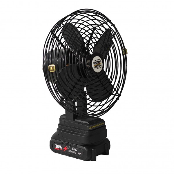 Ventilator Profesional cu Acumulator Li-Ion 36Vf, 6Ah, 2 Trepte de Viteză, German Meister, 8 "