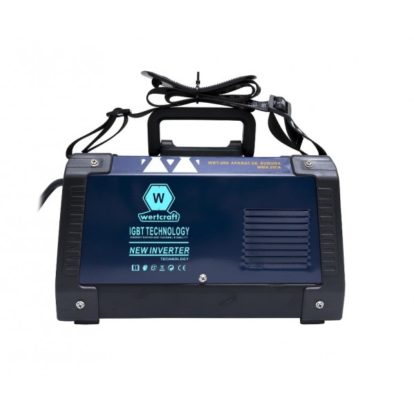 Aparat de sudura , tip invertor , WertCraft , WRT-006, 300 A, 1.6 - 4 mm , Accesorii incluse