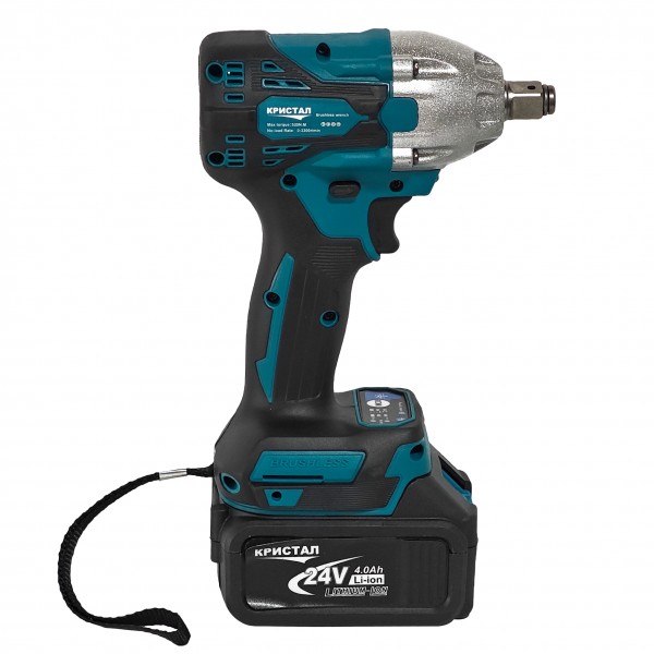 Trusa 4 piese cu acumulator, CRISTAL-Profesional, 3 acumulatori , 1 incarcator, Brushless, Model nou