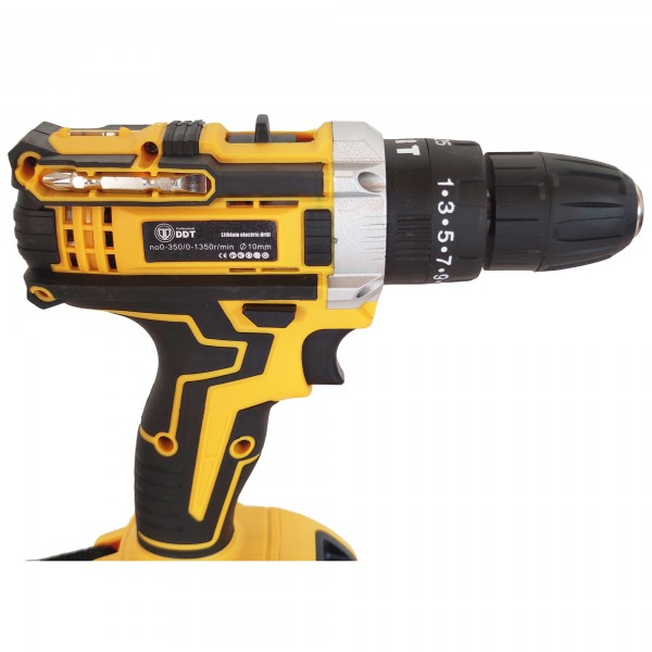 Autofiletanta cu 2 acumulatori 21 V, 3 Ah, incarcator + 24 accesorii , DDT-GB , Model nou , 1350 Rpm , 10 mm