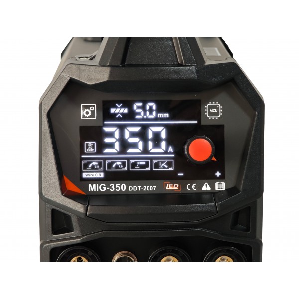 Aparat de sudura Inverter ,MIG/MMA DDT PROFESIONAL cu Electrozi si Sarma, 220 V, 350 Amp