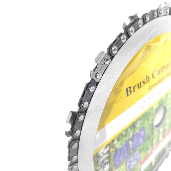 Disc cu Lant de drujba, pentru motocoasa , 235 mm x 25.4 mm