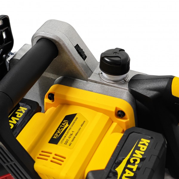 Drujba, mini fierastrau cu 2 acumulator DDT-CRISTAL, 48V, 1600W, 4800rot/min, 5A, Brushless