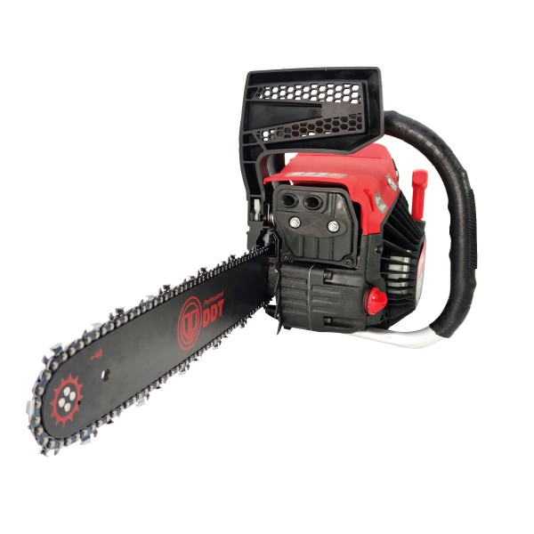 Drujba pe benzina , motor 2 Timpi , 2 lame + 2 lanturi , 4,8 cp putere , demaror magneziu Easy-Start , Model nou