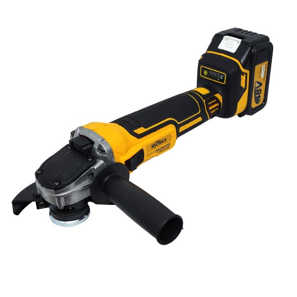 Polizor unghiular , Flex cu acumulator , Mustang , 48 V , 5 Ah , 8100 rpm , 980 W , 125 mm