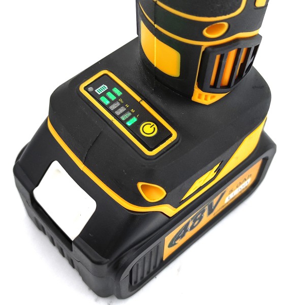 Polizor unghiular , Flex cu acumulator , Mustang , 48 V , 5 Ah , 8100 rpm , 980 W , 125 mm