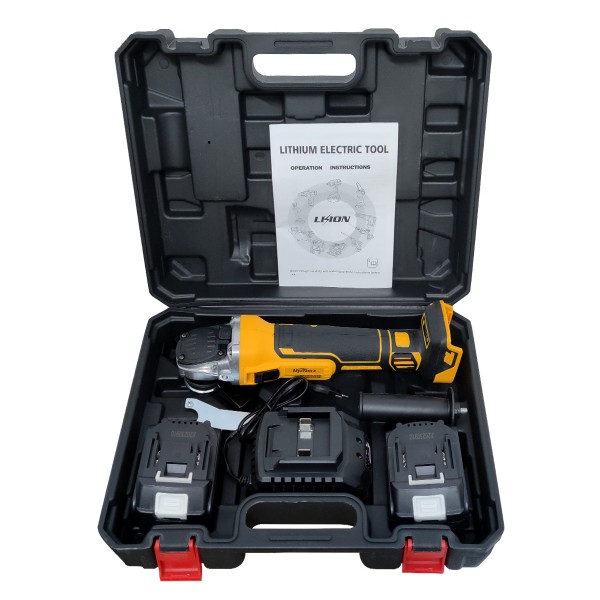 Polizor unghiular , Flex cu acumulator , Mustang , 48 V , 5 Ah , 8100 rpm , 980 W , 125 mm