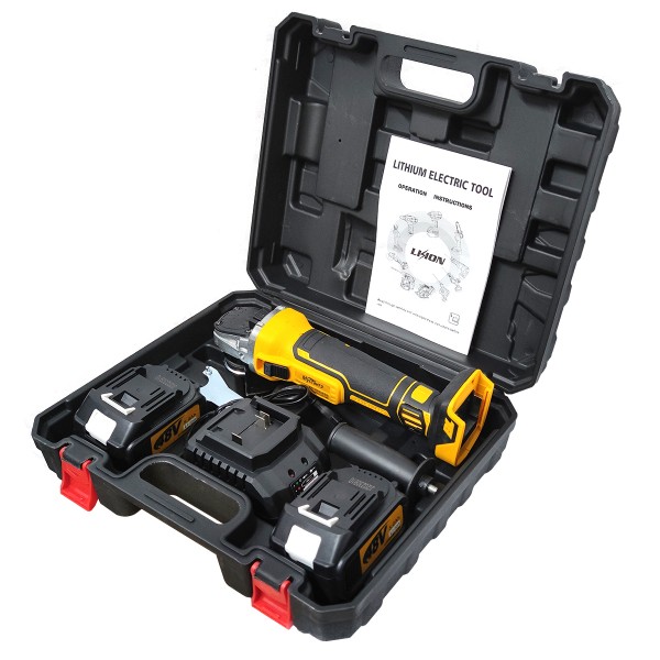 Polizor unghiular , Flex cu acumulator , Mustang , 48 V , 5 Ah , 8100 rpm , 980 W , 125 mm