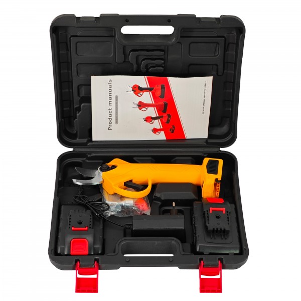 Foarfeca electrica pentru vita de vie, crengi, cu 2 Acumulatori 21 V , 2000 mAh
