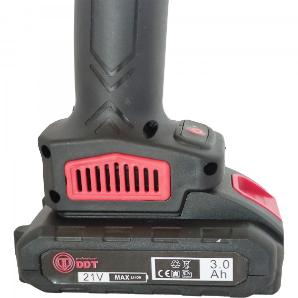 Foarfeca cu acumulator , DDT , Model nou , 21 V , 3 Ah , deschidere 30 mm , Negru