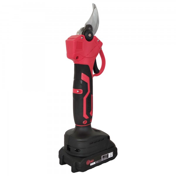 Foarfeca cu acumulator pentru vita de vie si crengi , DDT-Profi , Model nou , 21 V , 3000 mAh