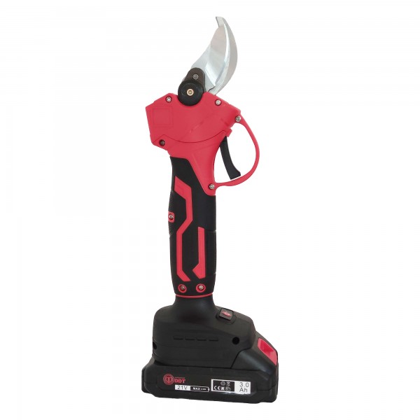 Foarfeca cu acumulator pentru vita de vie si crengi , DDT-Profi , Model nou , 21 V , 3000 mAh