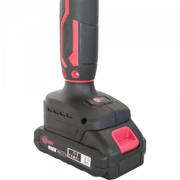 Foarfeca cu acumulator pentru vita de vie si crengi , DDT-Profi , Model nou , 21 V , 3000 mAh