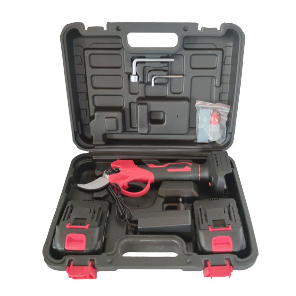Foarfeca cu acumulator pentru vita de vie si crengi , DDT-Profi , Model nou , 21 V , 3000 mAh