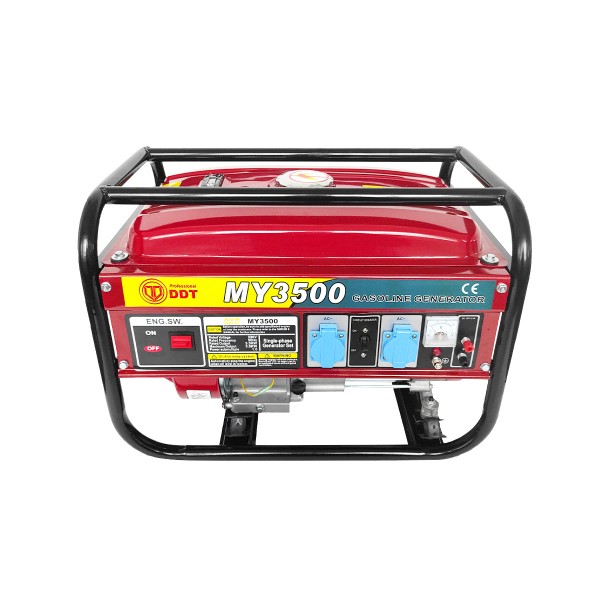Generator pe benzina, 4 timpi, 3500W, monofazat, 7.5 Cp, DDT MY 3500