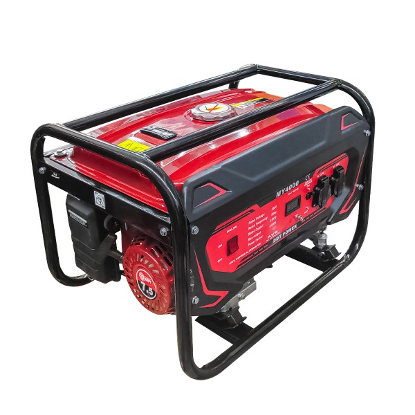 Generator pe benzina, 4000 W, 4 timpi, 7.5 CP, Bobinaj Cupru, 210 CC, DDT MY4000