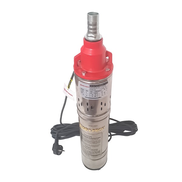 Pompa submersibila, Bobinaj 100% cupru, DDT-PROFI, QGD120-1.2 , 1.2 kW, Inox+Fonta, 3 m³/h, 120 m