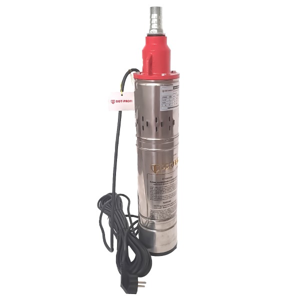 Pompa submersibila, Bobinaj 100% cupru, DDT-PROFI, QGD120-1.2 , 1.2 kW, Inox+Fonta, 3 m³/h, 120 m