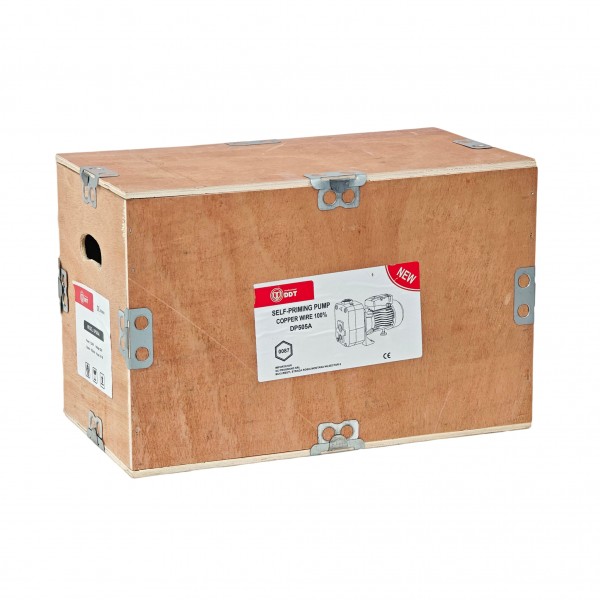 Pompa de suprafață DDT DP505A, 2200W (3CP), Bobinaj 100% Cupru, Autoamorsantă, Debit 100 l/min, Înălțime Refulare 38 m