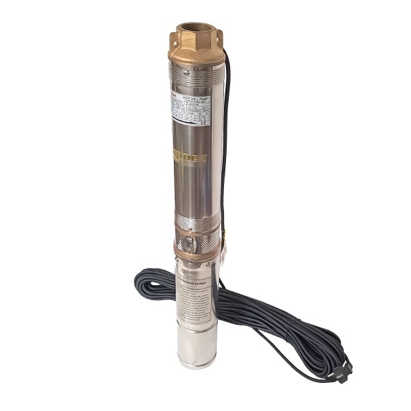 Kit complet hidrofor, Pompa submersibila de apa curata 1500 W, 8 turbine, Cablu alimentare 25 Metri, Bazin hidrofor 50 Litri, accesorii incluse