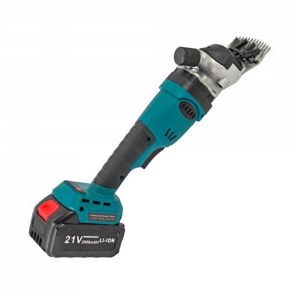 Masina de tuns oi pe acumulator , 21 V, 2000mAh, 2 acumulatori, accesorii incluse, cutie de transport si depozitare