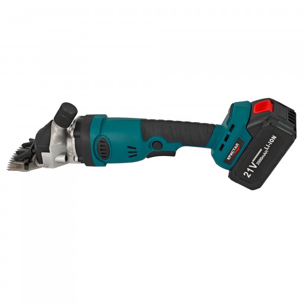 Masina de tuns oi pe acumulator , 21 V, 2000mAh, 2 acumulatori, accesorii incluse, cutie de transport si depozitare