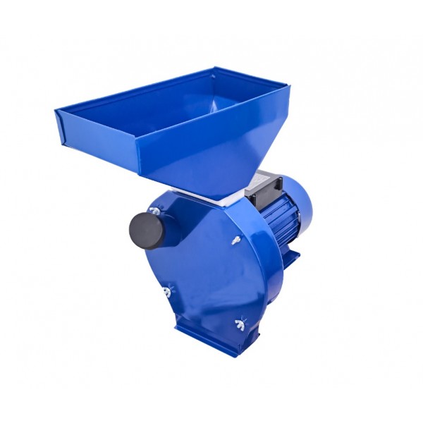 Moara electrica cu ciocanele pentru cereale si stiuleti, DDT, 3.5 kW, 3000 rpm, 200 kg/h