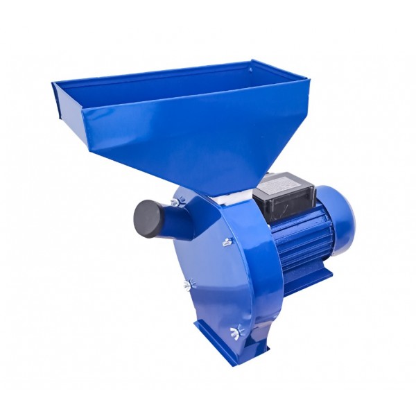 Moara electrica cu ciocanele pentru cereale si stiuleti, DDT, 3.5 kW, 3000 rpm, 200 kg/h