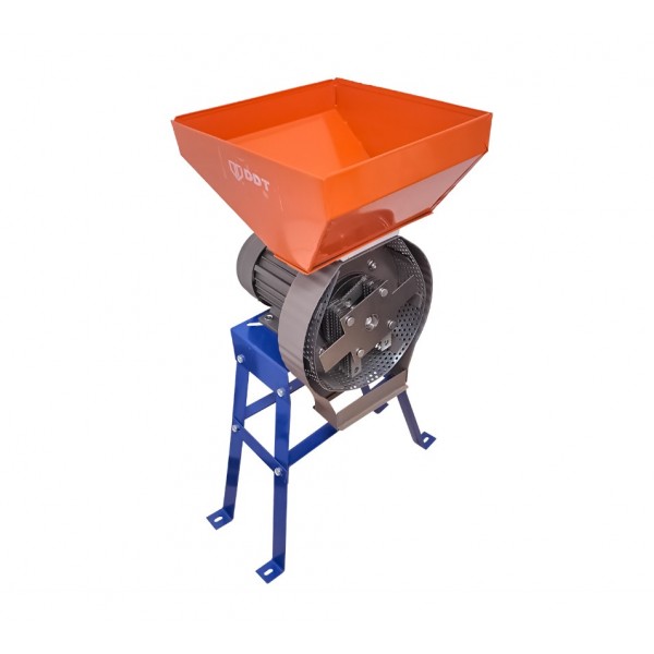 Moara electrica cu suport DDT, pentru cereala , cuva 10 Litri , 3500 W , 200 kg/h , 3000 Rpm , 20 ciocanlele , 4 site diferite marimi